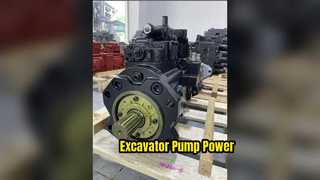 Excavator Hydraulic Pump Upgrade