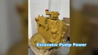 Excavator Hydraulic Pump Upgrade