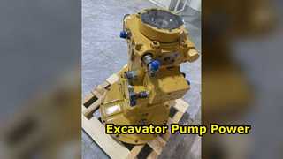 Excavator Hydraulic Pump Replacement