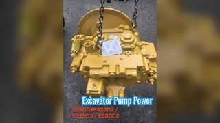 Excavator Hydraulic Pump Upgrade