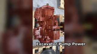 Crawler Excavator Hydraulic Pump Upgrade