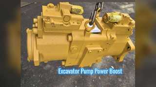 Excavator Hydraulic Pump Upgrade