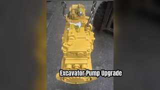 Excavator Hydraulic Pump Yellow High Quality