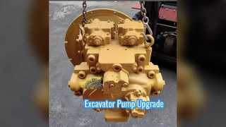 Excavator Hydraulic Pump Replacement