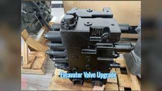 Excavator Control Valve Upgrade