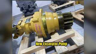 Excavator Hydraulic Pump Red Steel New